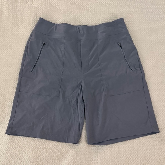 Athleta Trekkie North Bermuda Short, Coastal Blue, Size 12 - Picture 2 of 4